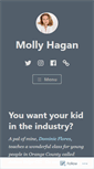 Mobile Screenshot of mollyhagan.com